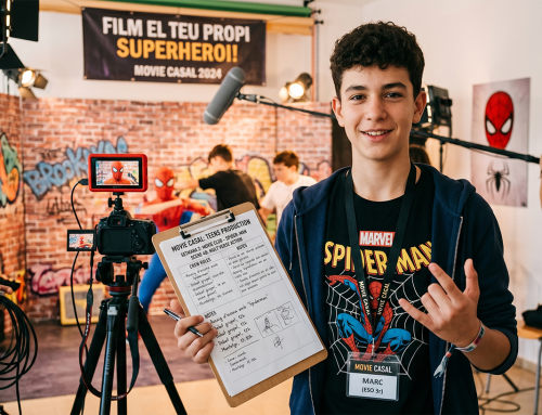 Estiu 2026 per Adolescents –  Crea la teva pròpia pel·lícula de superherois MARVEL